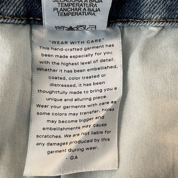 Good American Jeans Relaxed Fit Straight Leg Flared Leg Size‎ 24 - Picture 6 of 9